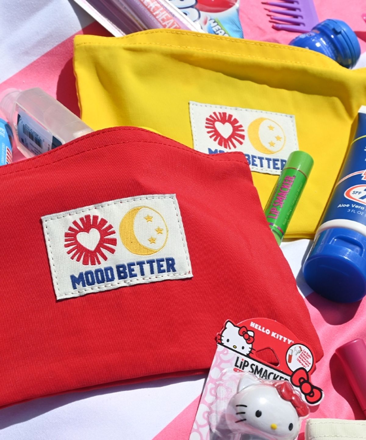 무드베러(MOODBETTER) LABEL POUCH YELLOW