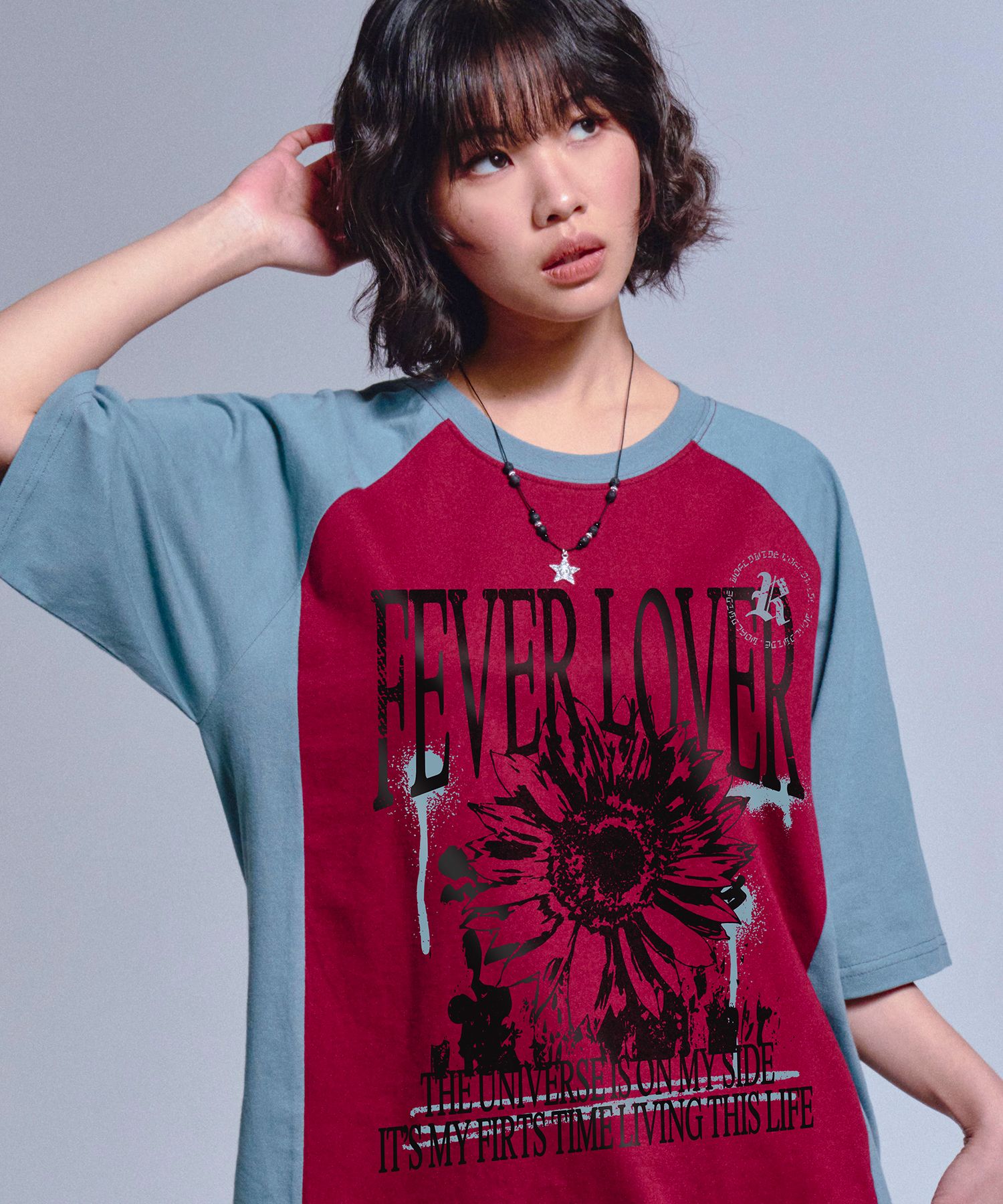 【GRAVER】25SS★ FEVER LOVER Raglan Short Sleeve T-shirt MUSINSA | GRAVER [UNISEX]FEVER LOVER Raglan Short Sleeve T