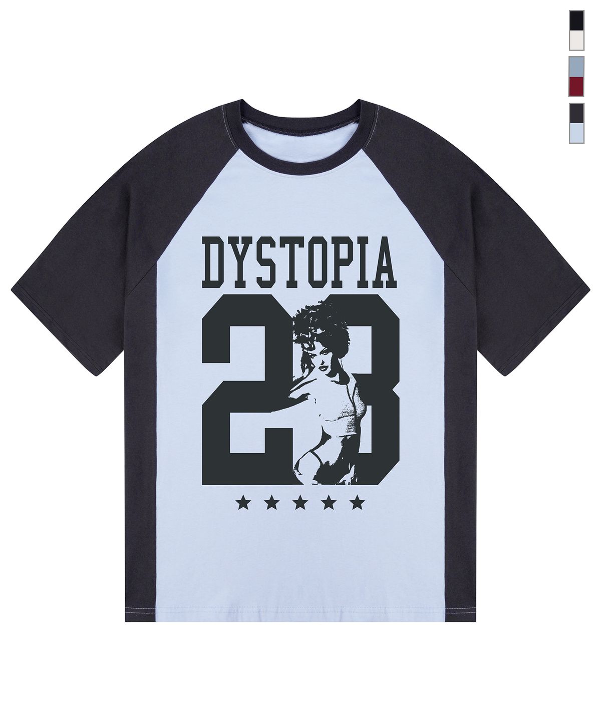 그레이버(GRAVER) [UNISEX]DYSTOPIA 래글런 반팔티_3color