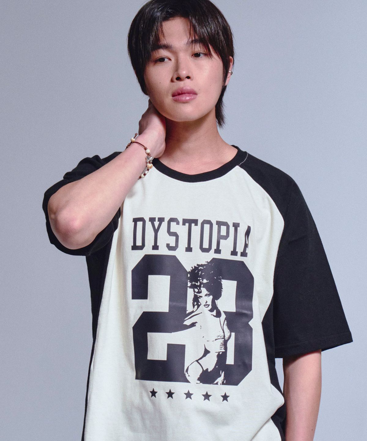 그레이버(GRAVER) [UNISEX]DYSTOPIA 래글런 반팔티_3color