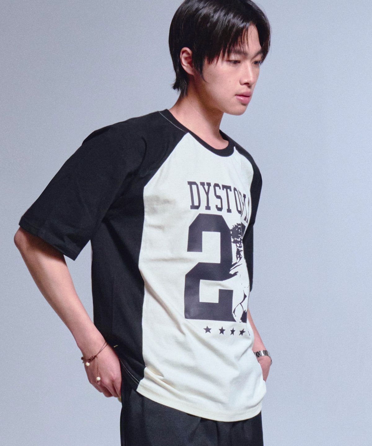 그레이버(GRAVER) [UNISEX]DYSTOPIA 래글런 반팔티_3color