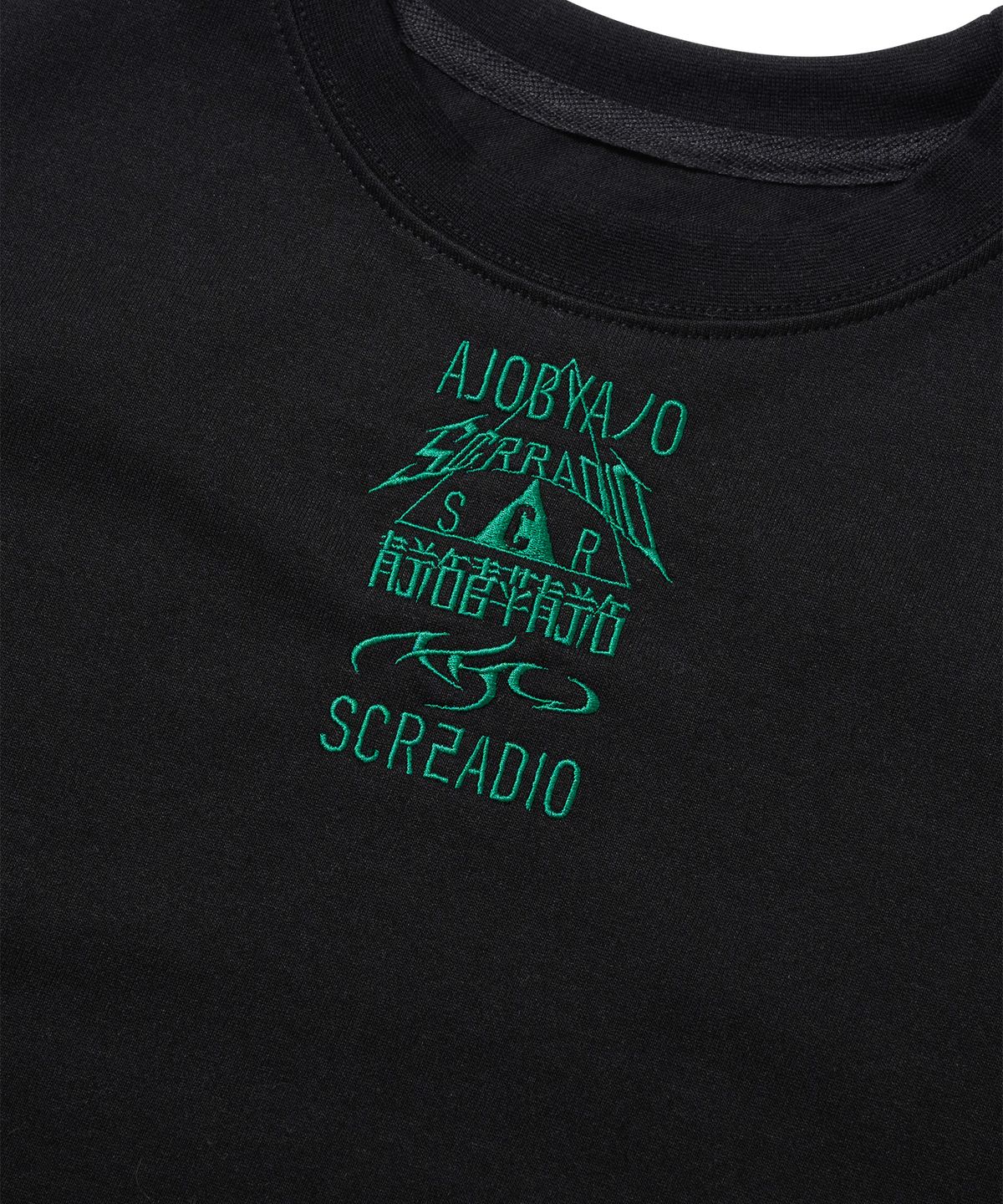 아조바이아조(AJOBYAJO) SCR x AJOBYAJO Mini T-shirt [BLACK]