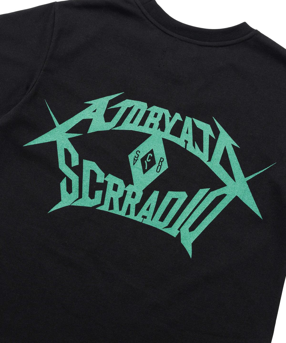 아조바이아조(AJOBYAJO) SCR x AJOBYAJO Mini T-shirt [BLACK]