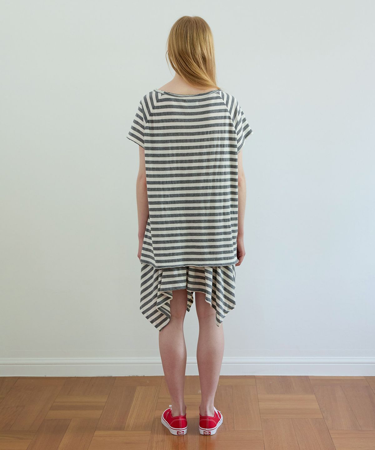 펀프롬펀(FUNFROMFUN) Lazy Bow Top, Grey