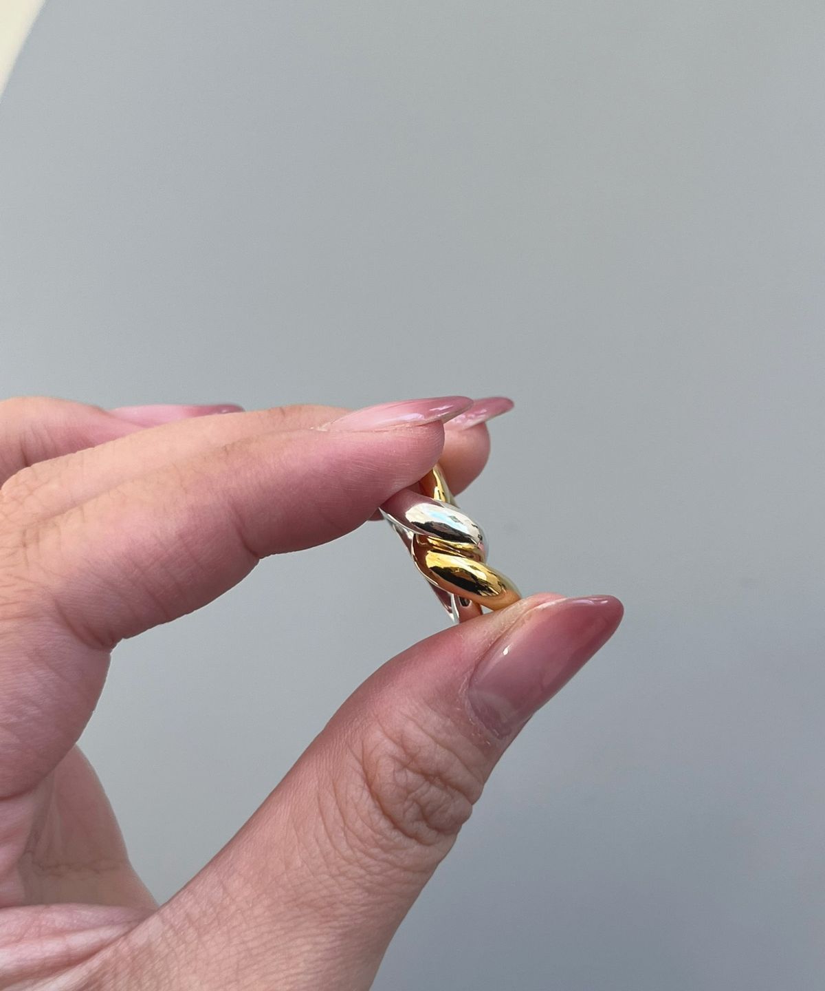 바라두(BARADU) [BARADU 925] Combi double point ring