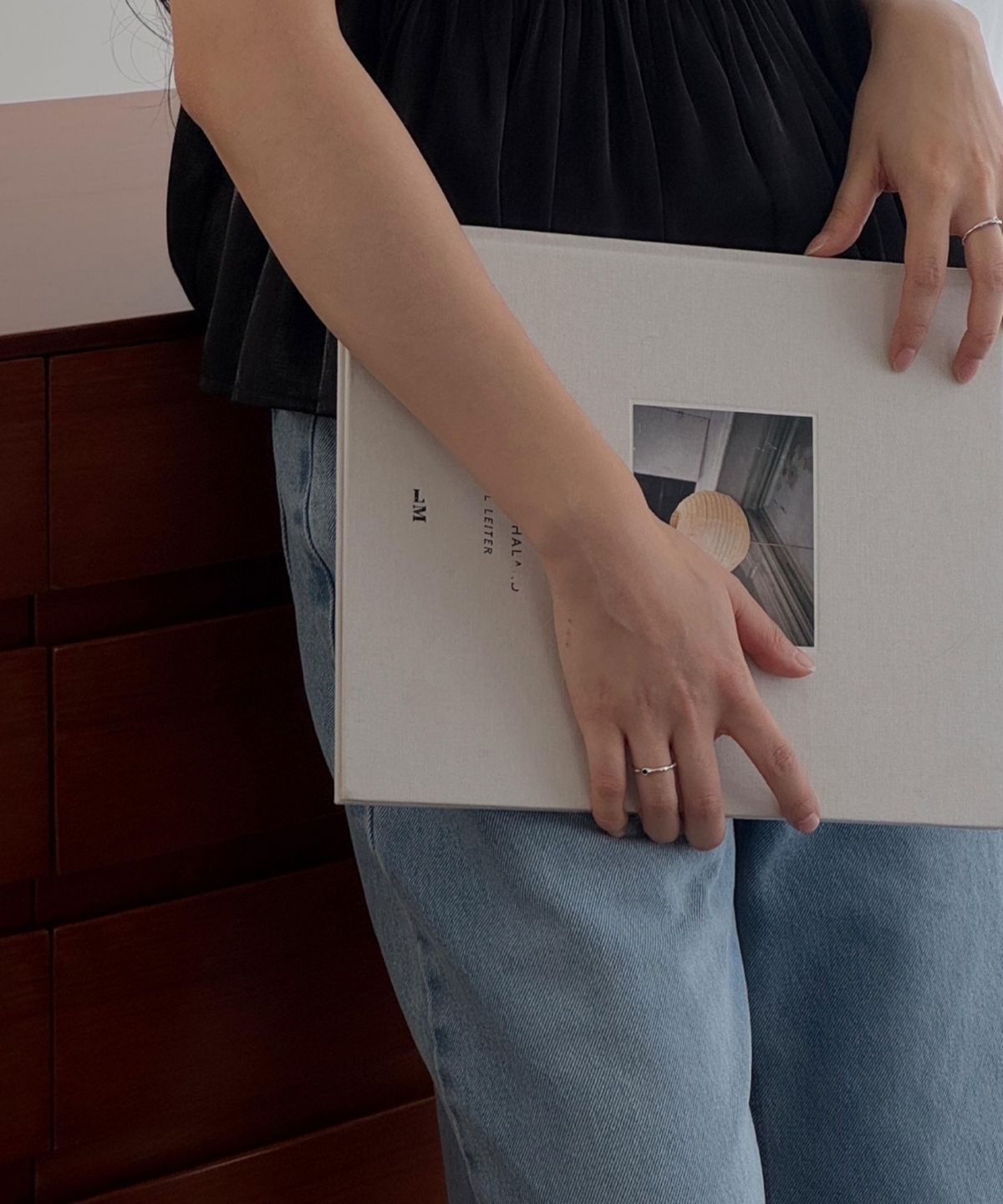 바라두(BARADU) [BARADU 925] Flow bezel single ring