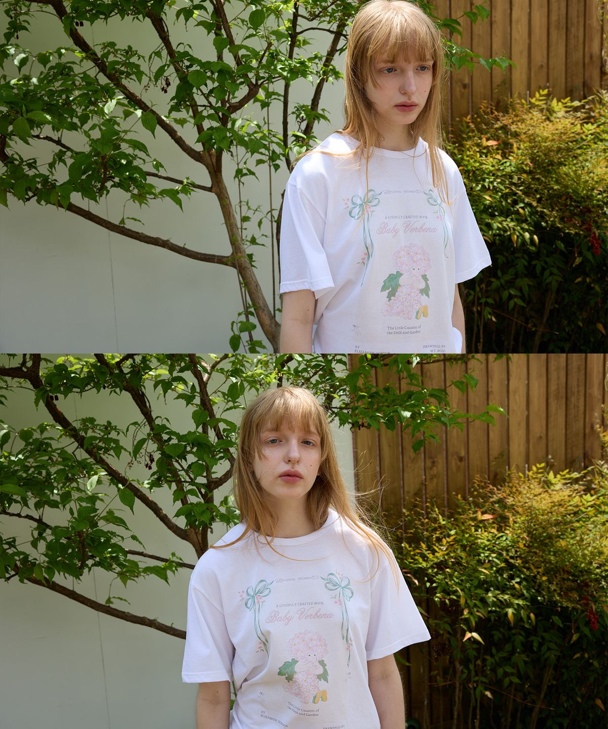 펀프롬펀(FUNFROMFUN) Fairy verbena tee, White