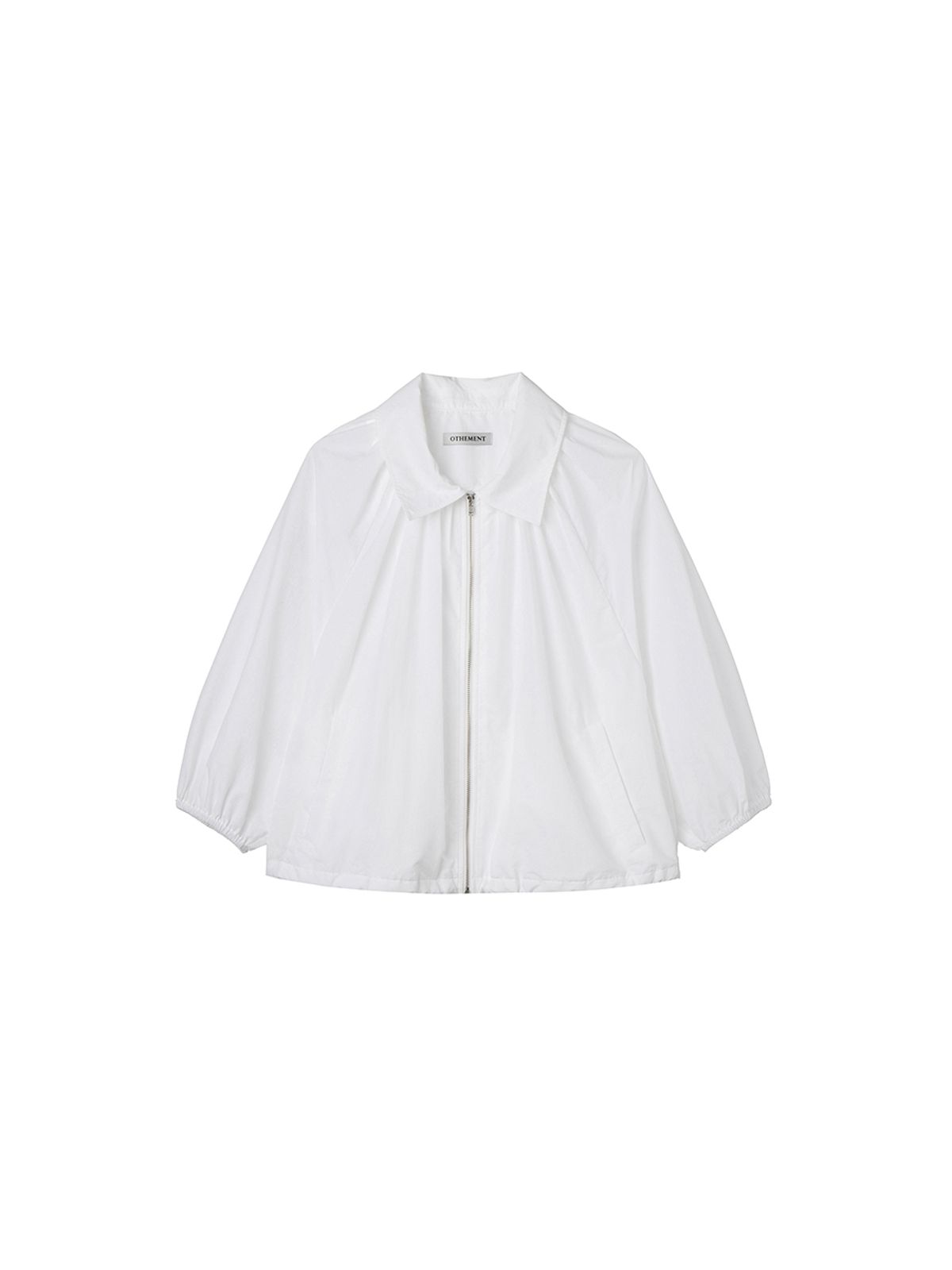 오더먼트 바이 보카바카(OTHEMENT BY VOCAVACA) Shirring Zip-up Jumper VC2533JP402M_2color