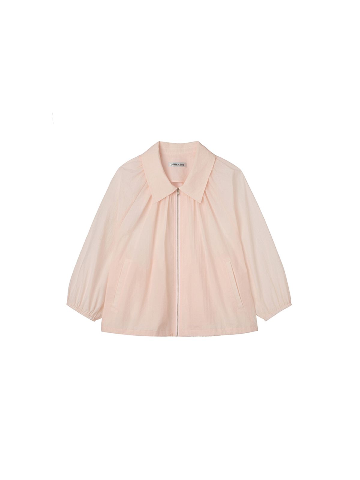 오더먼트 바이 보카바카(OTHEMENT BY VOCAVACA) Shirring Zip-up Jumper VC2533JP402M_2color