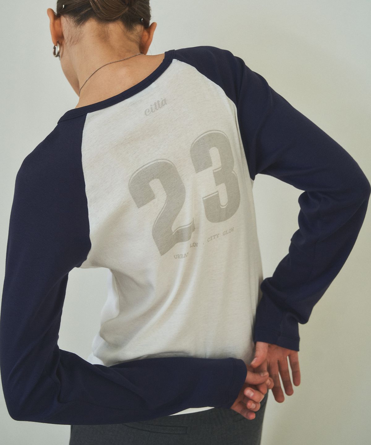 씨타(CITTA) Raglan Number 23 T-Shirt_CTT349(6color)