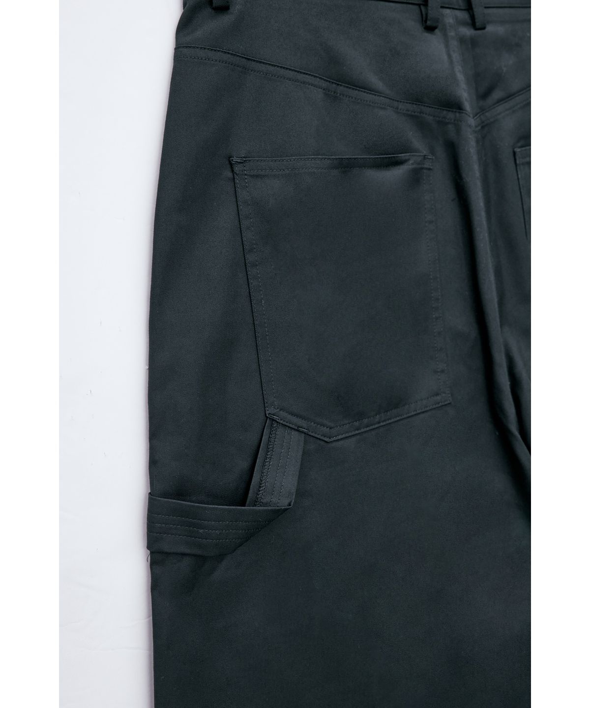 유스(YOUTH) Double Knee Half Pants - Black