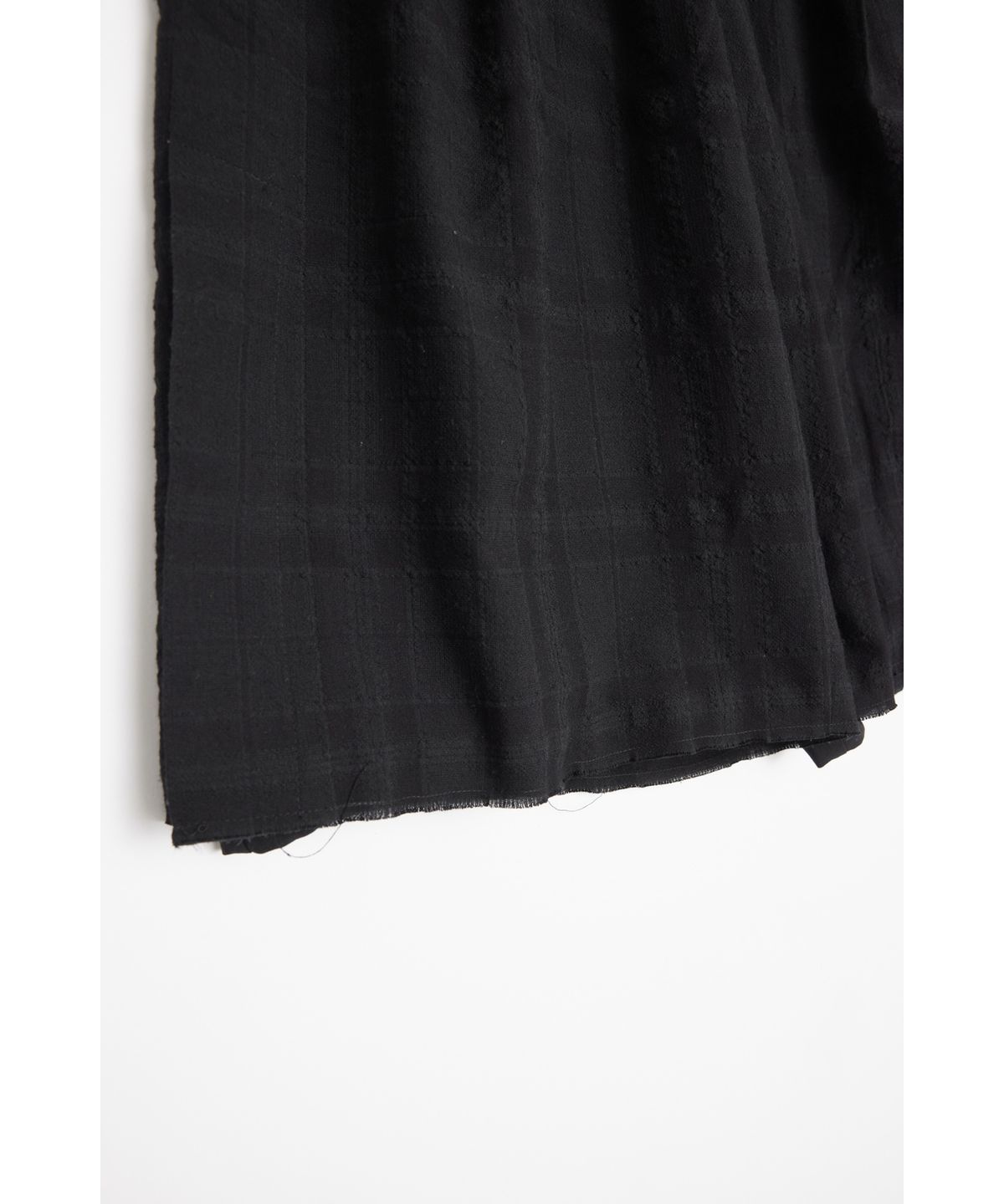 유스(YOUTH) Layered Bermuda Pants - Black Check