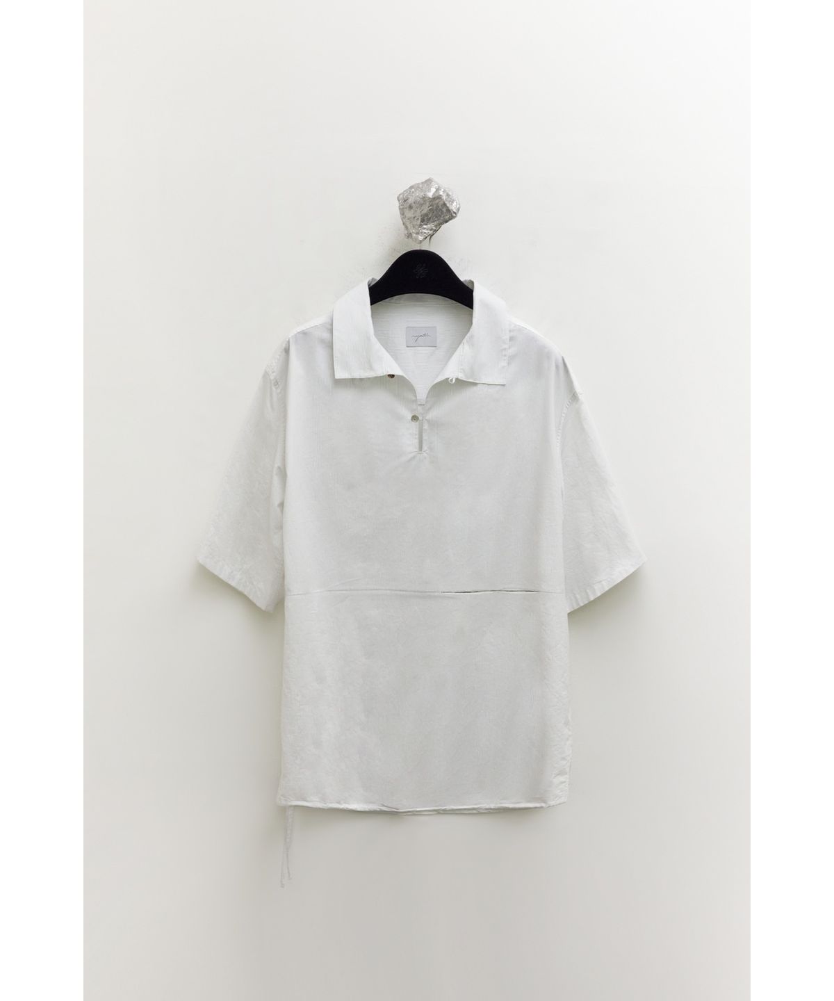 유스(YOUTH) Capri Half Shirt - Ivory Stripe