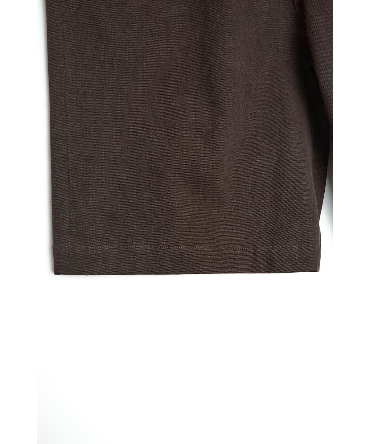 유스(YOUTH) Wide Half Denim Pants - Brown