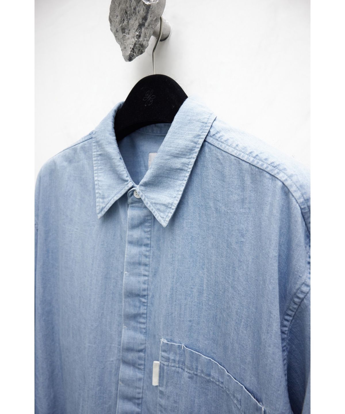 유스(YOUTH) Denim Shirt - Light Blue