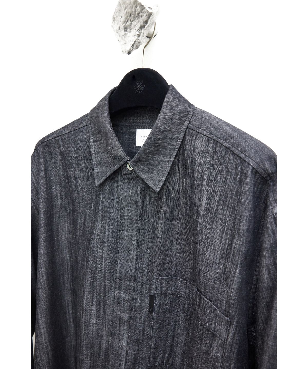 유스(YOUTH) Denim Shirt - Washed Black