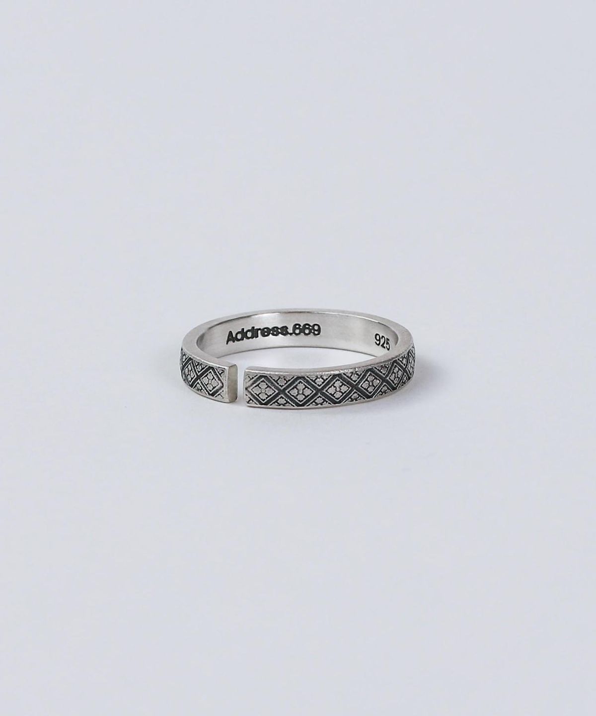 어드레스669(ADDRESS669) Floral Column Ring#1