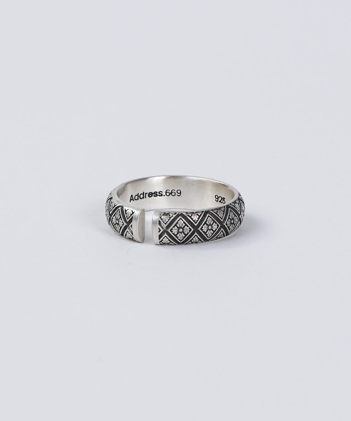 어드레스669(ADDRESS669) Floral Column Ring#2
