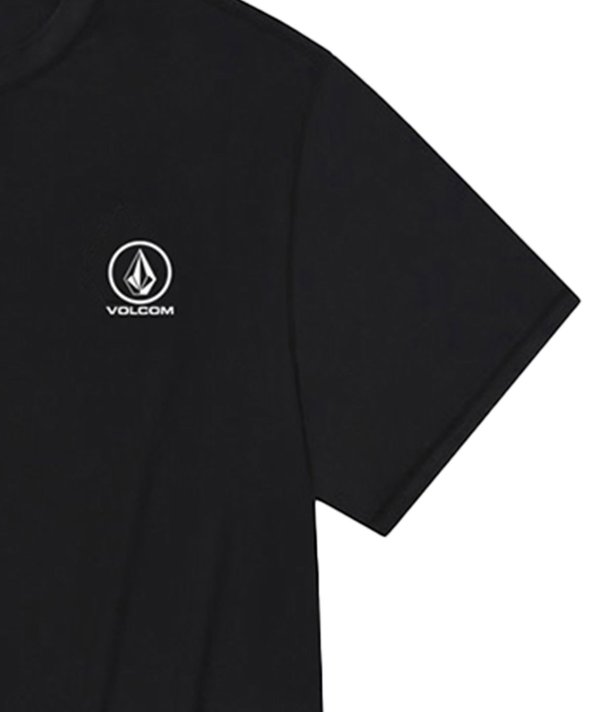 볼컴(VOLCOM) 베이직 래시가드 티셔츠 (블랙)
