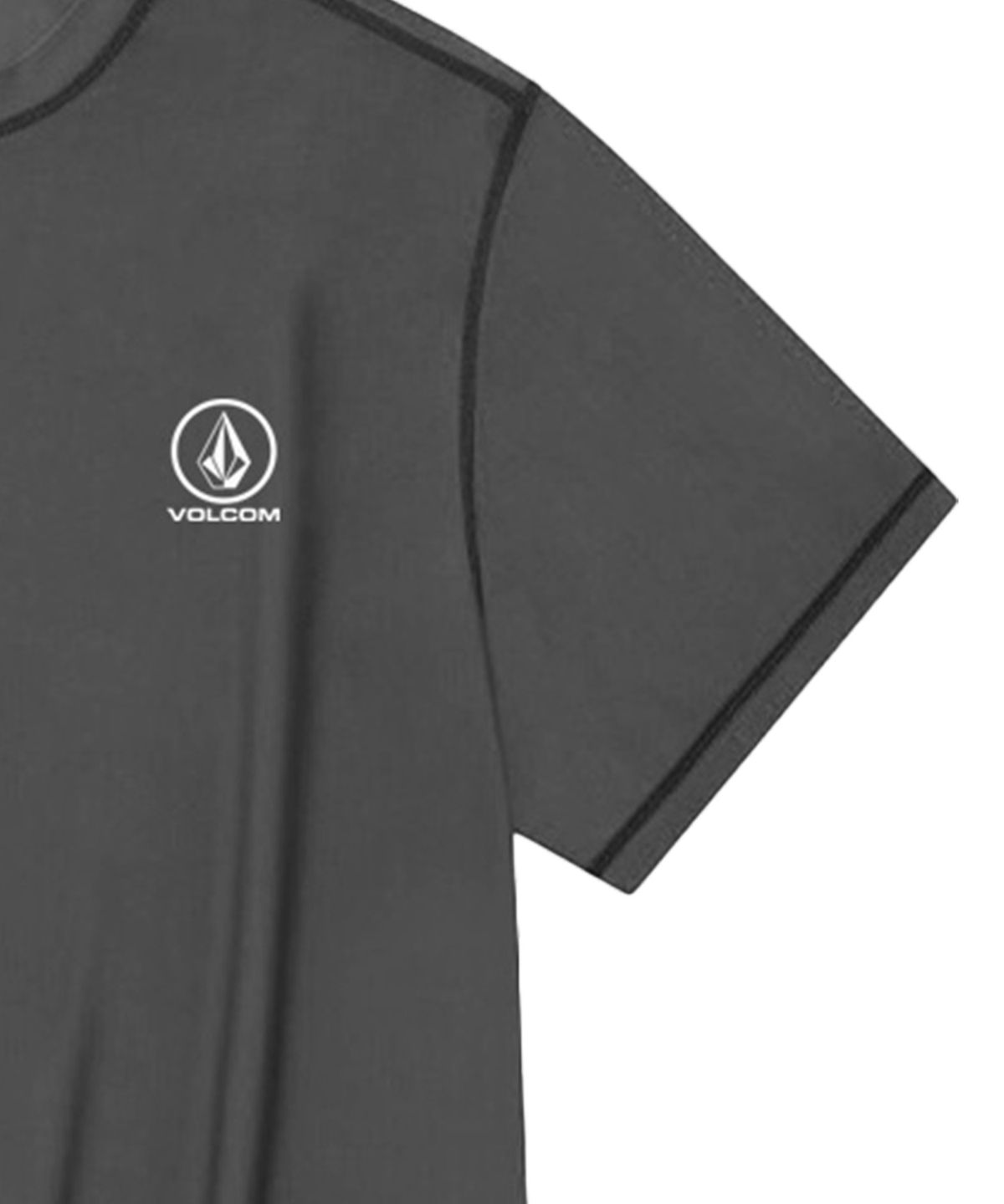 볼컴(VOLCOM) 베이직 래시가드 티셔츠 (차콜)