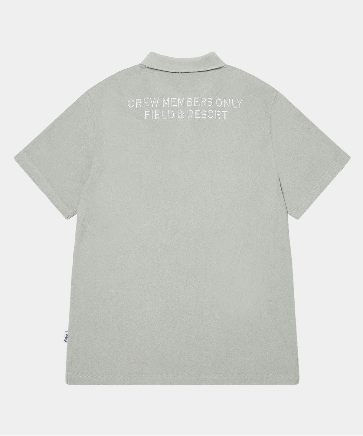 크루멤버스온리(CREW MEMBERS ONLY) CMO TERRY POLO GREY