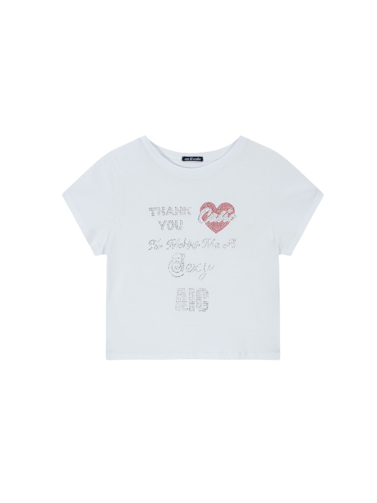 에즈이프 캘리(ASIF CALIE) CALIE HOTFIX T-SHIRT WHITE