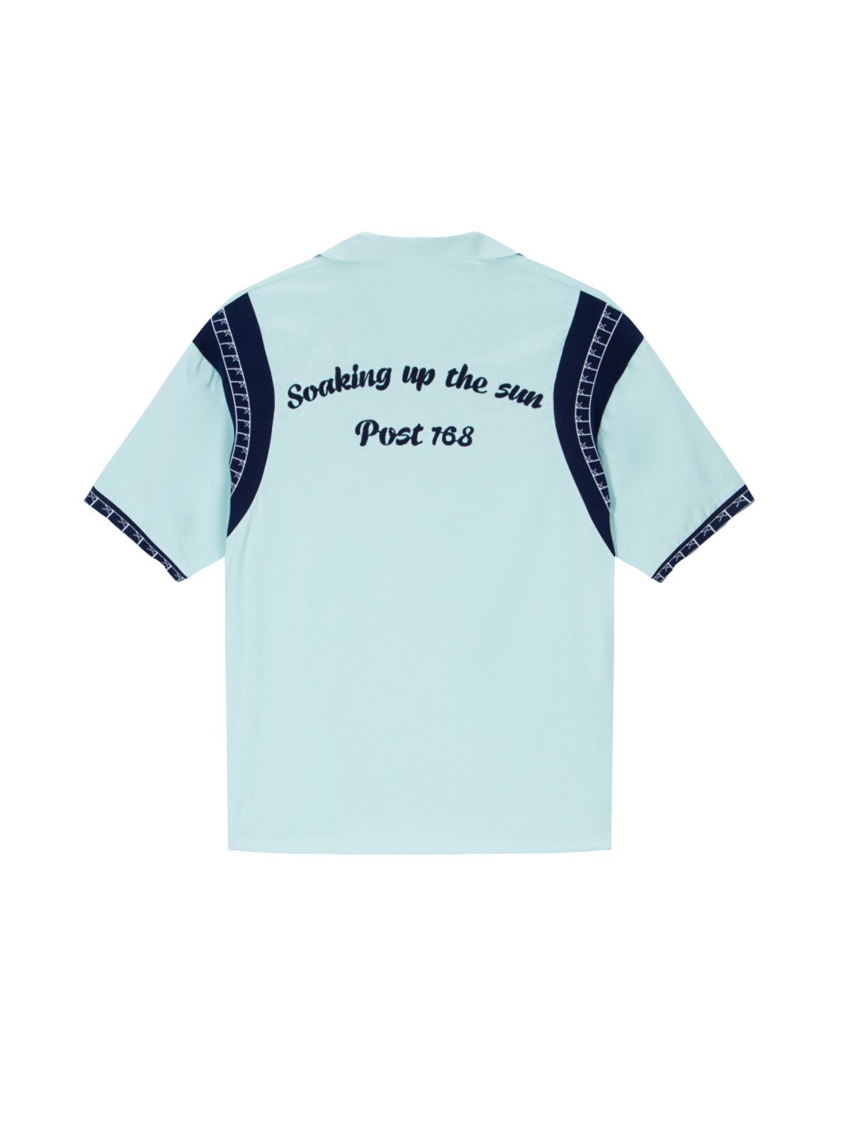 에즈이프 캘리(ASIF CALIE) VINTAGE HAWAIIAN SHIRT BLUE