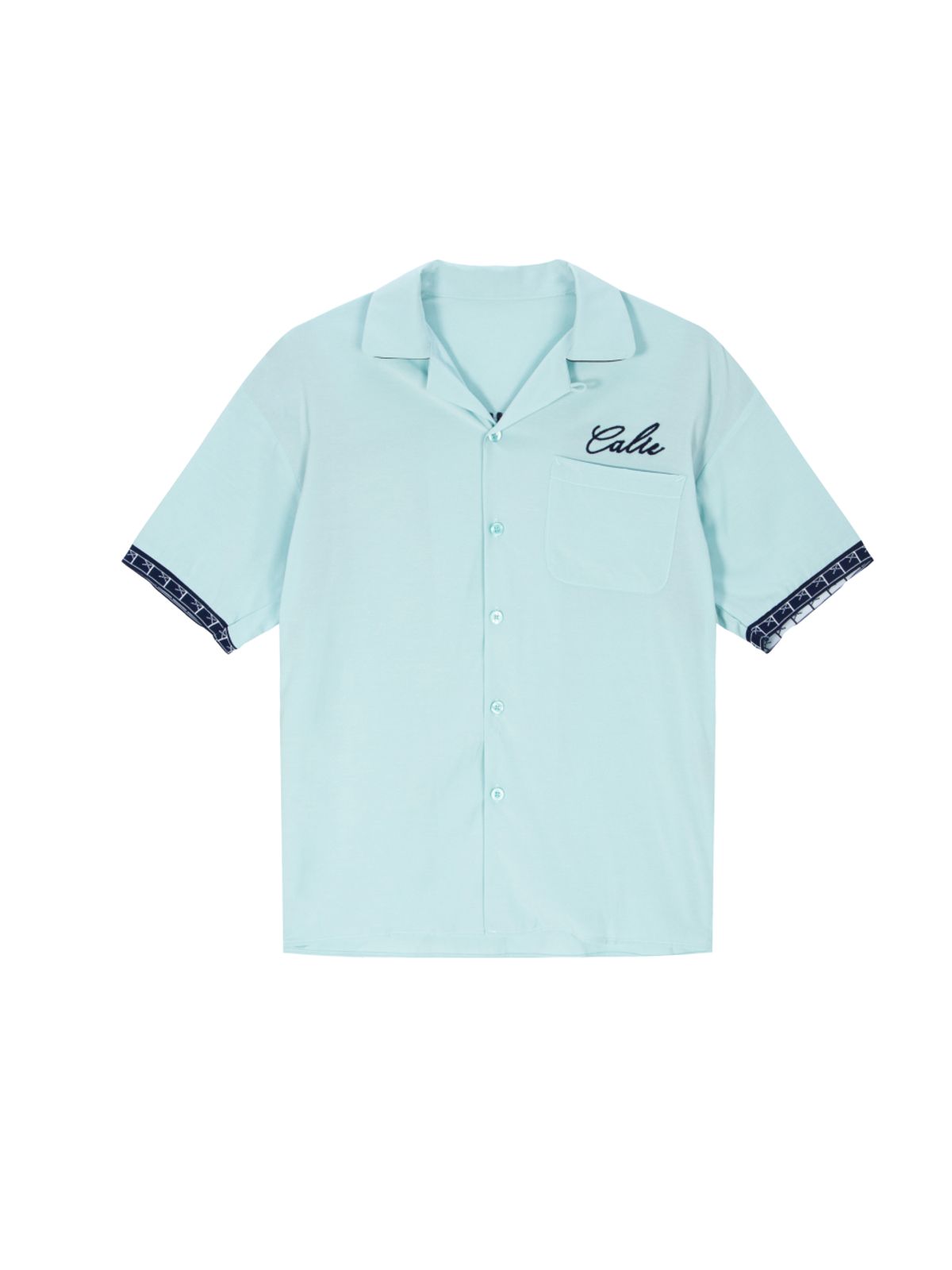 에즈이프 캘리(ASIF CALIE) VINTAGE HAWAIIAN SHIRT BLUE