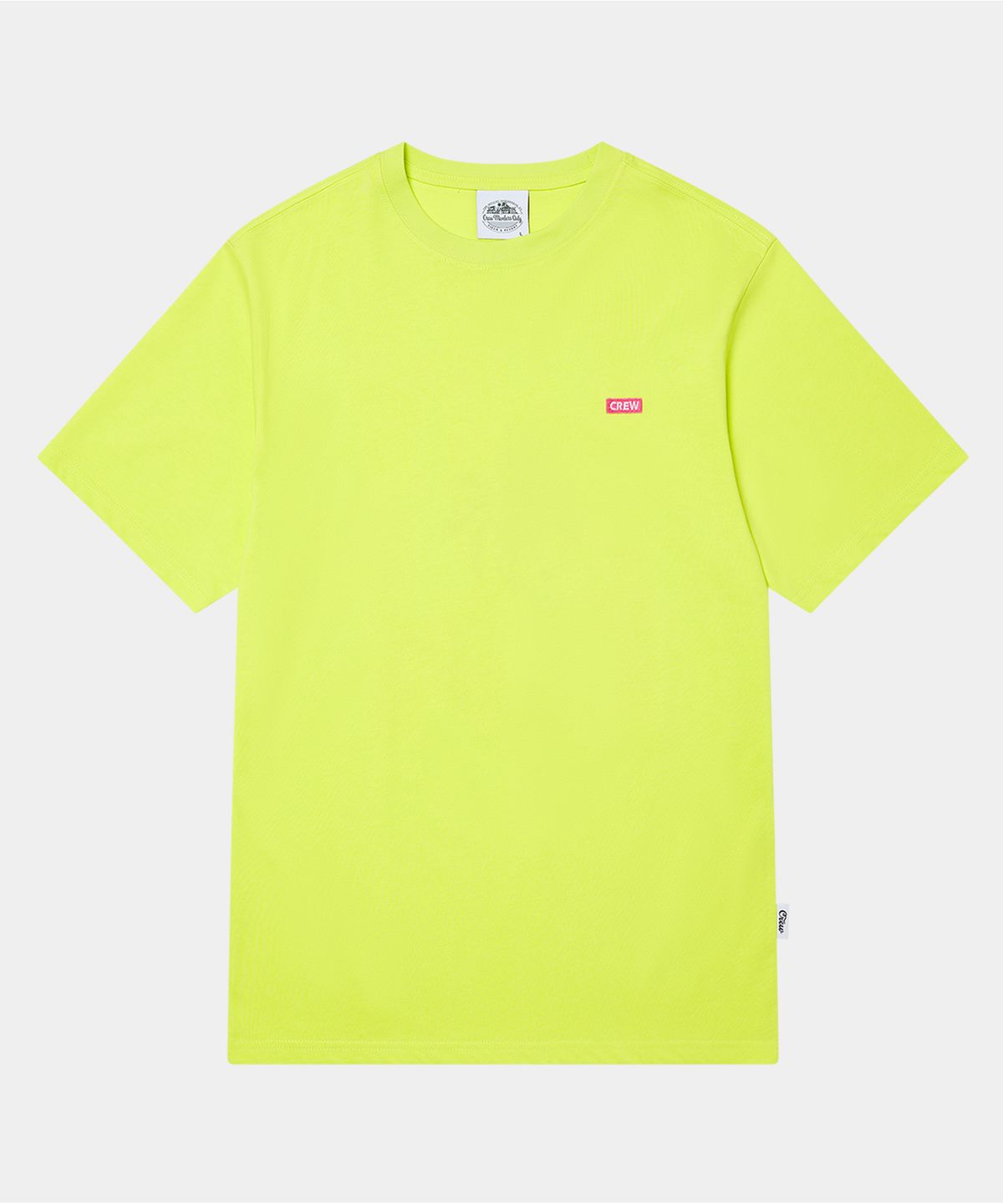크루멤버스온리(CREW MEMBERS ONLY) PALM TREE CREW TS NEON