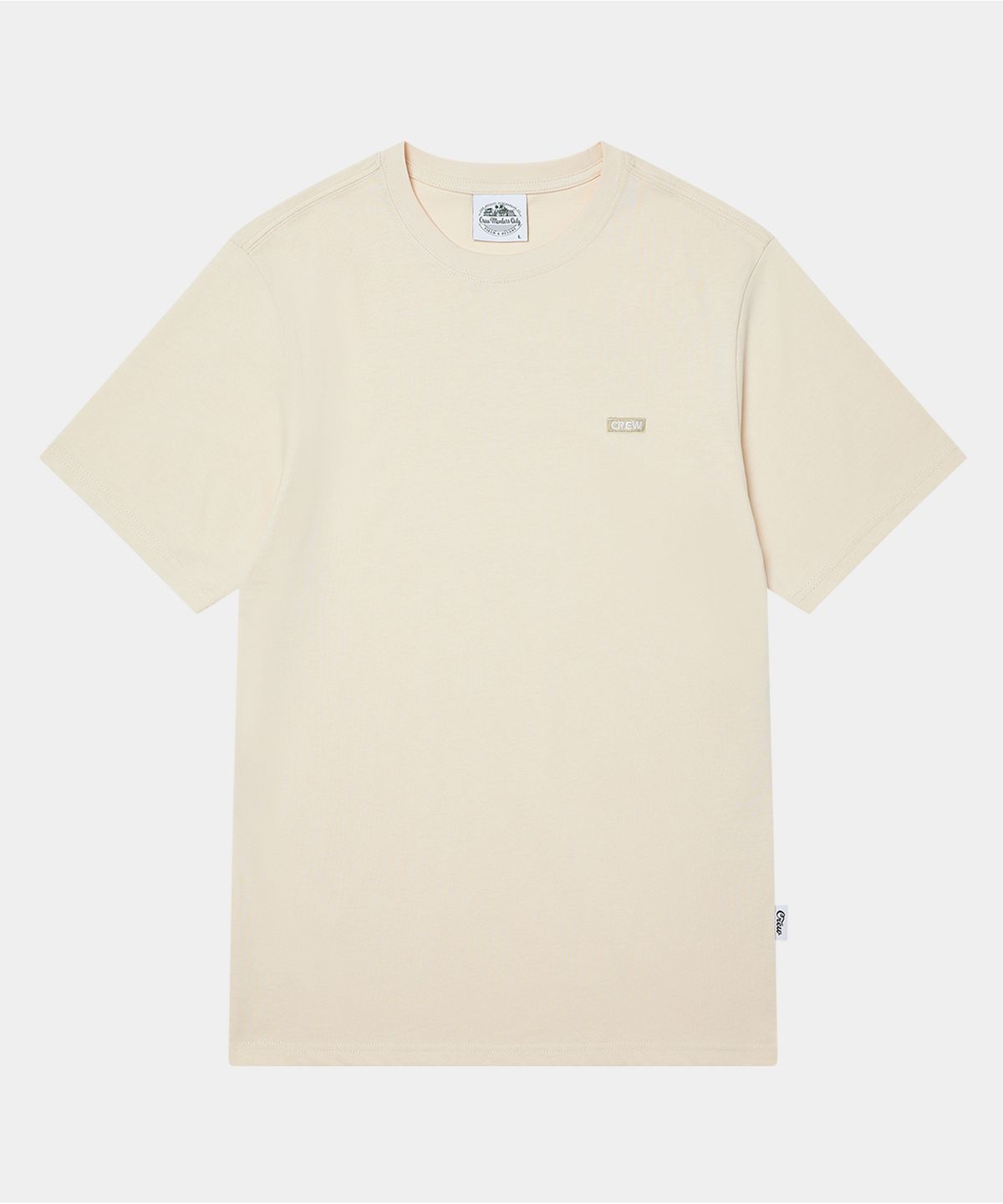 크루멤버스온리(CREW MEMBERS ONLY) RESORT BACK LOGO TS CREAM