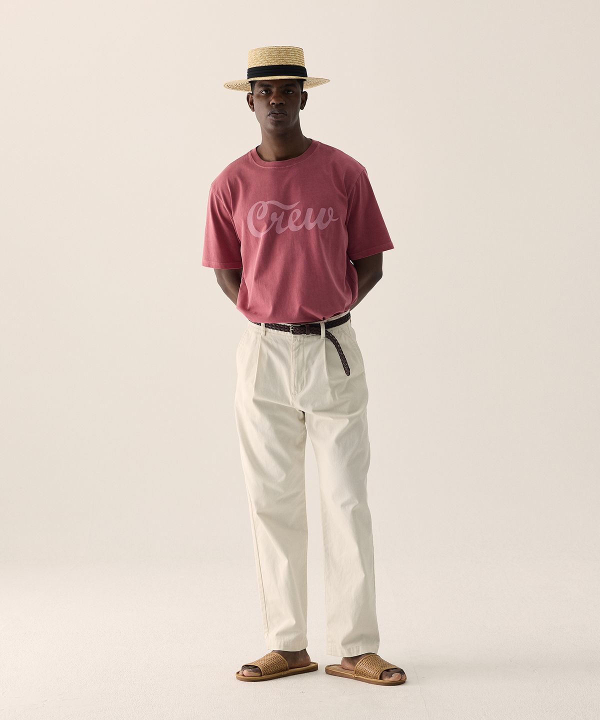 크루멤버스온리(CREW MEMBERS ONLY) CREW PIGMENT TS PINK