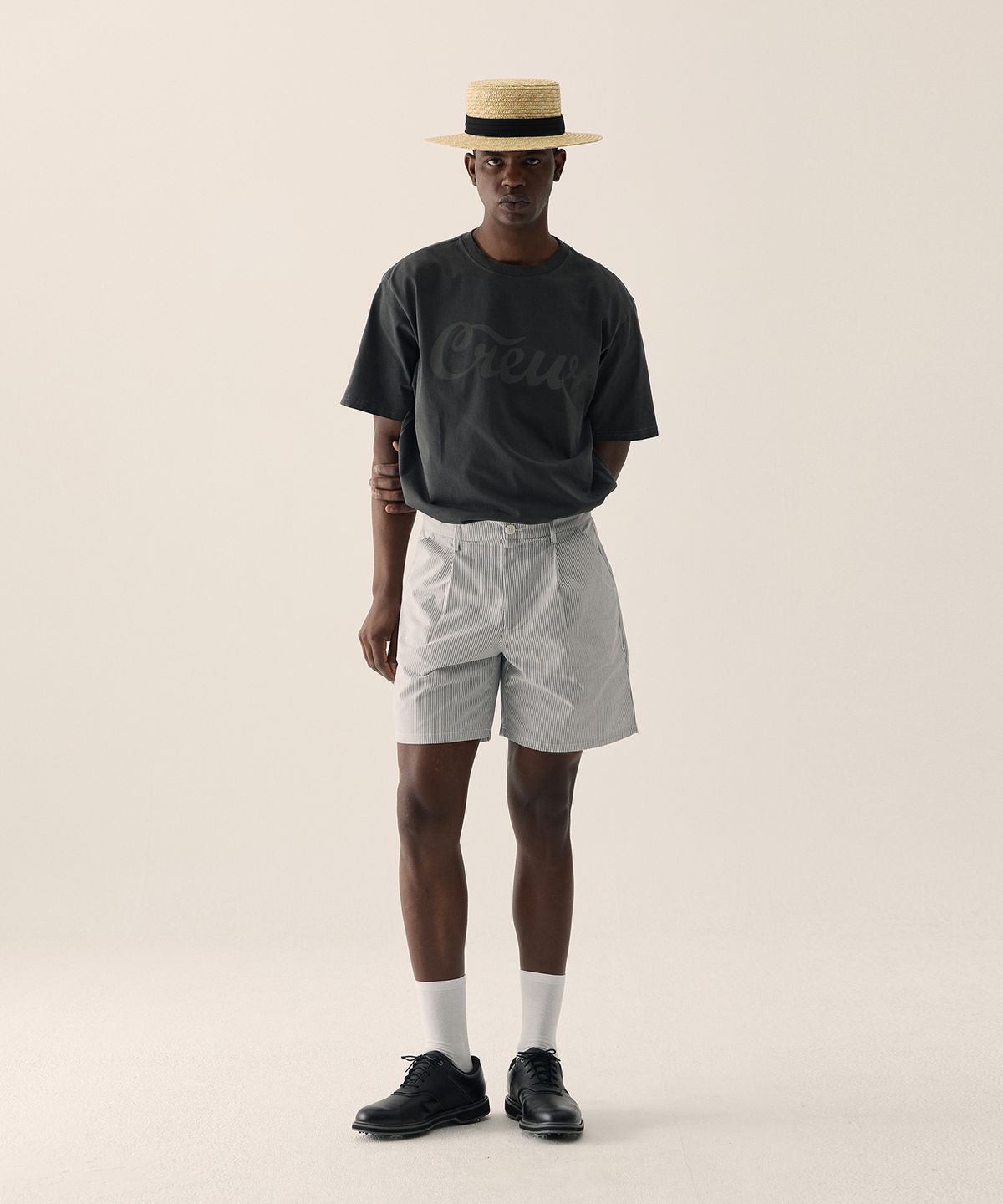 크루멤버스온리(CREW MEMBERS ONLY) CREW PIGMENT TS CHARCOAL