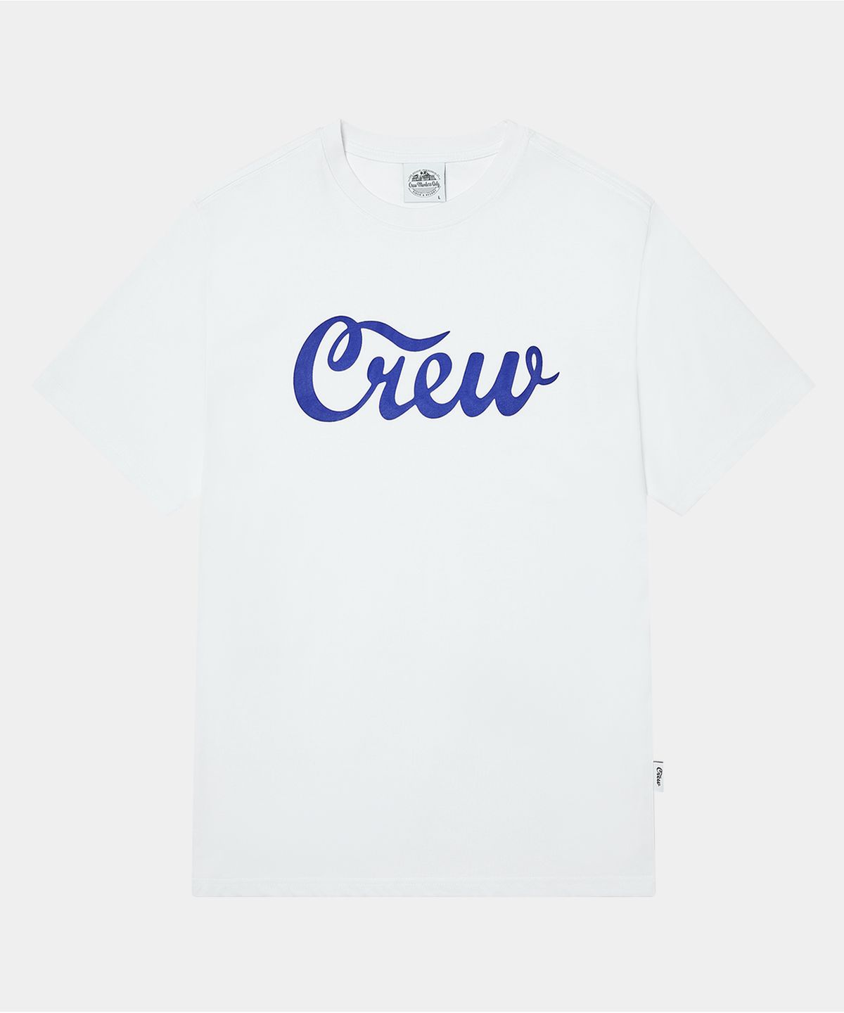 크루멤버스온리(CREW MEMBERS ONLY) CREW LOGO TS WHITE