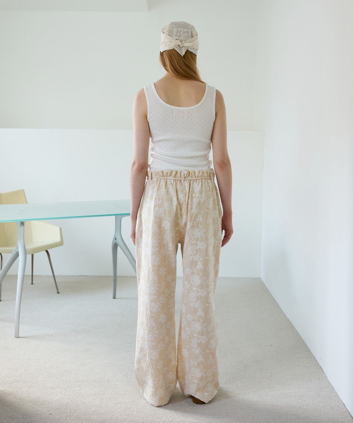 펀프롬펀(FUNFROMFUN) Peppy Banding Pants, Beige