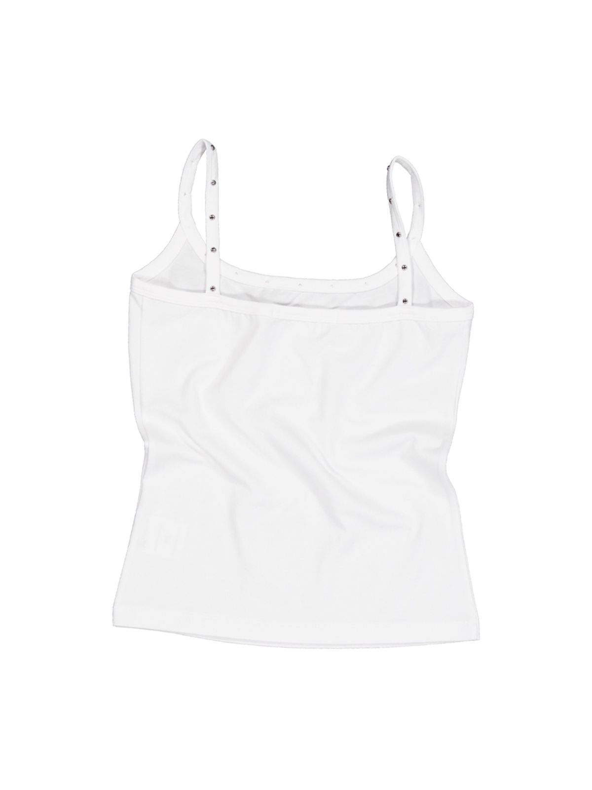 셋업이엑스이(SETUP-EXE) CROSS STUDDED SLEEVELESS / OFF WHITE