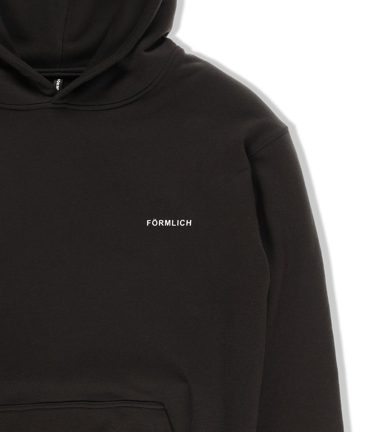 폼리쉬(FORMLICH) UNIFORM HOODIE / BLACK