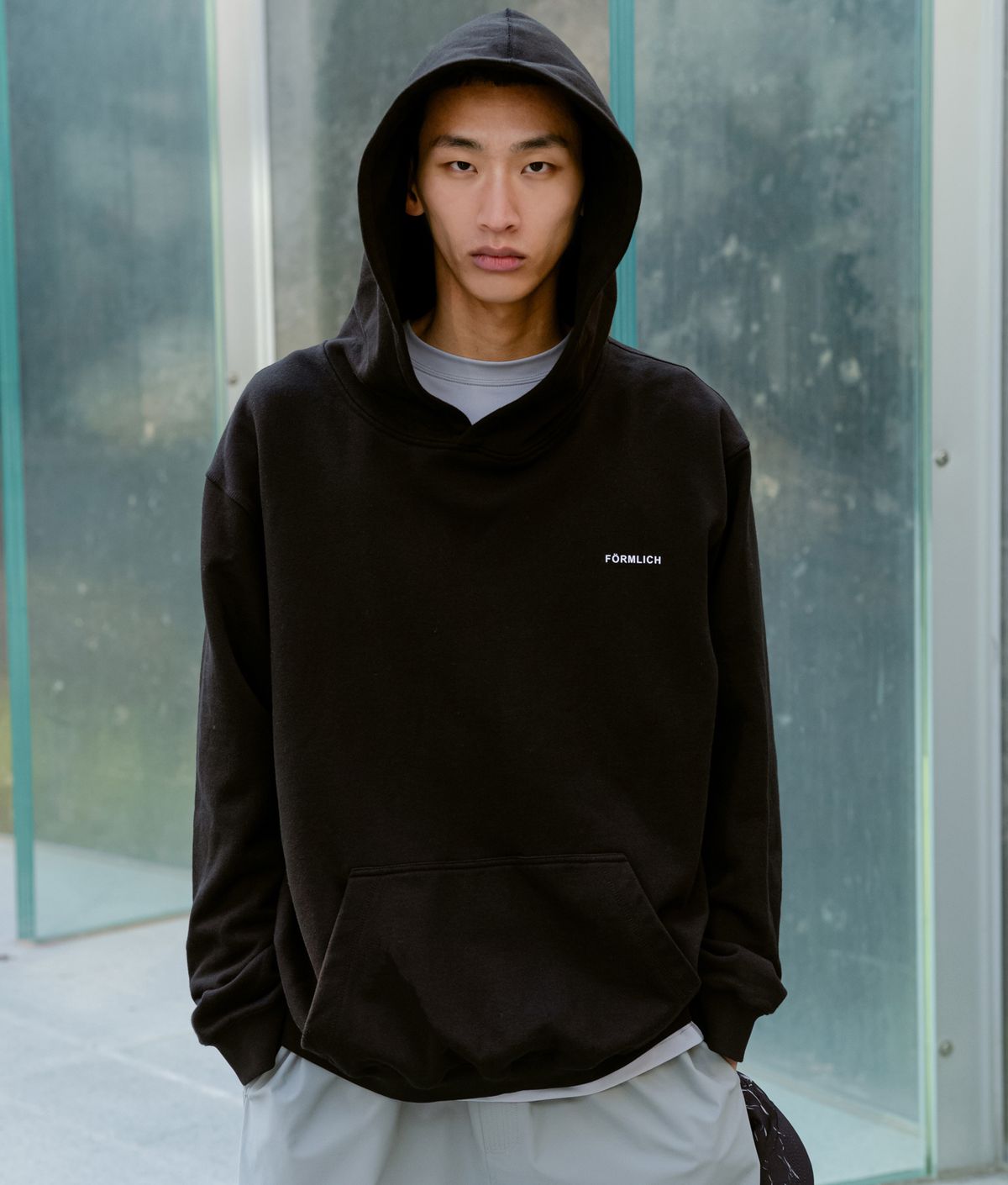 폼리쉬(FORMLICH) UNIFORM HOODIE / BLACK