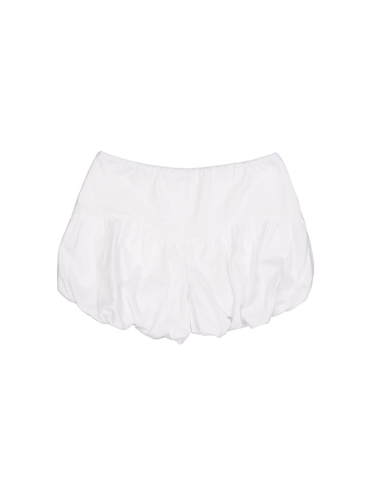 셋업이엑스이(SETUP-EXE) VOLUME SHORT PANTS / OFF WHITE