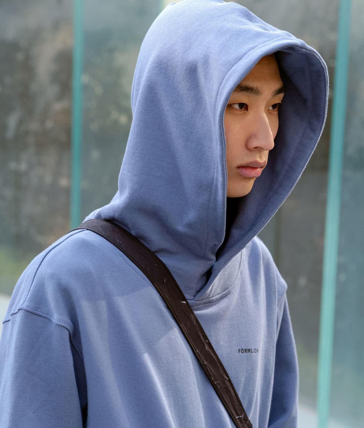 폼리쉬(FORMLICH) UNIFORM HOODIE / BLUE