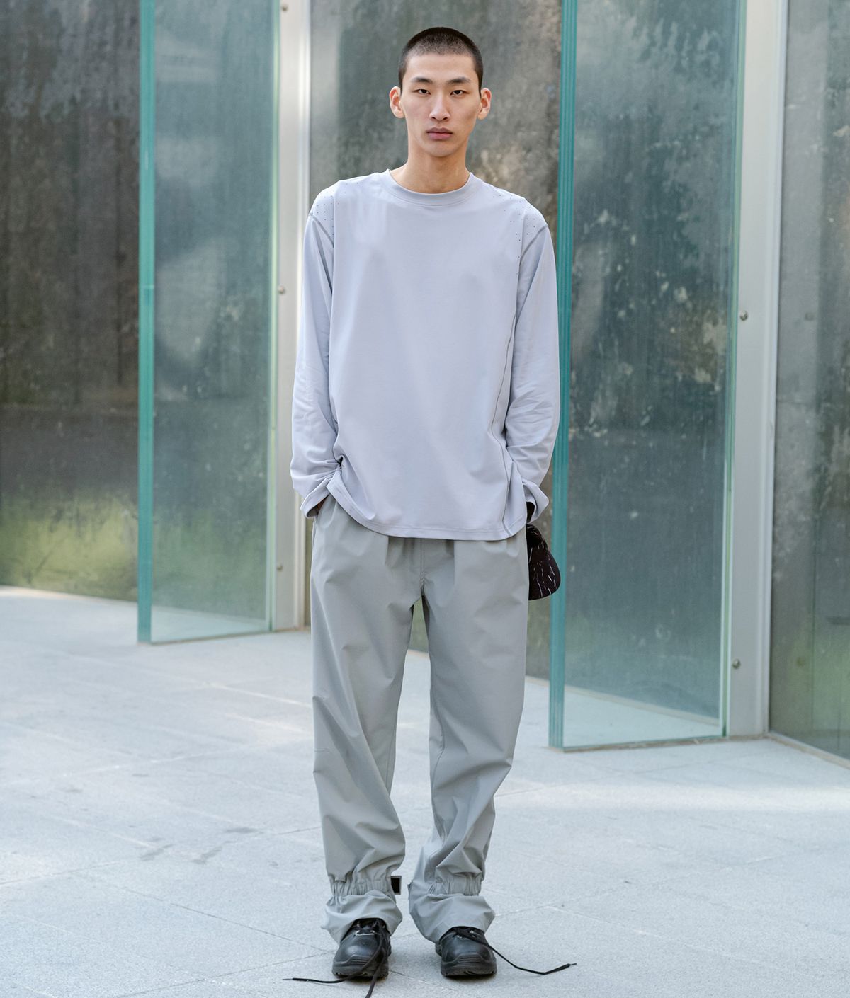 폼리쉬(FORMLICH) CONTRAST STITCH LS / GREY