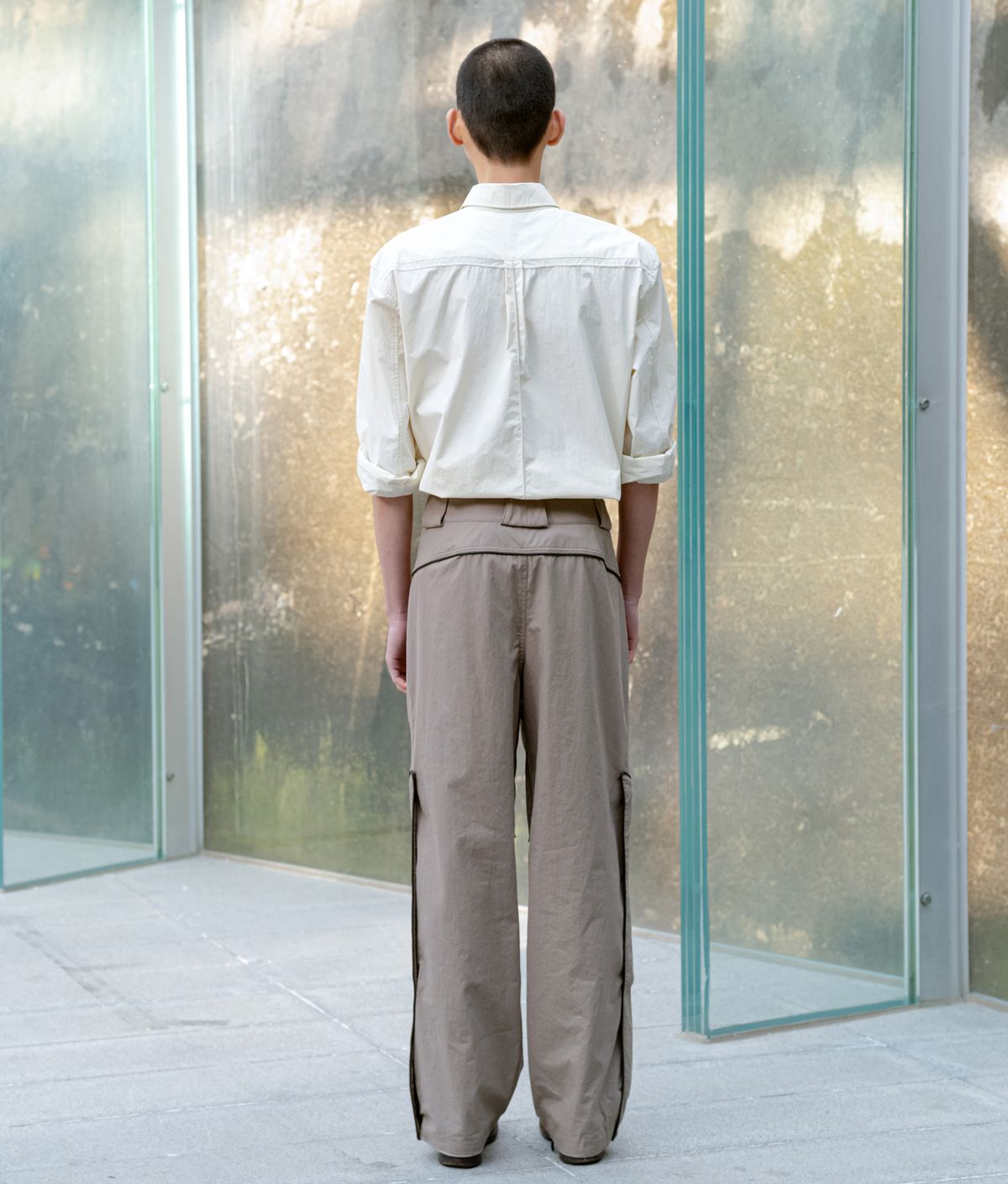 폼리쉬(FORMLICH) NYLON SHIRT / ECRU
