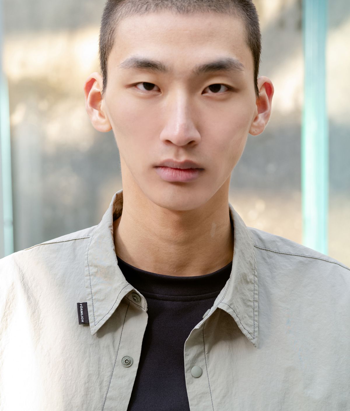폼리쉬(FORMLICH) NYLON SHIRT / KHAKI