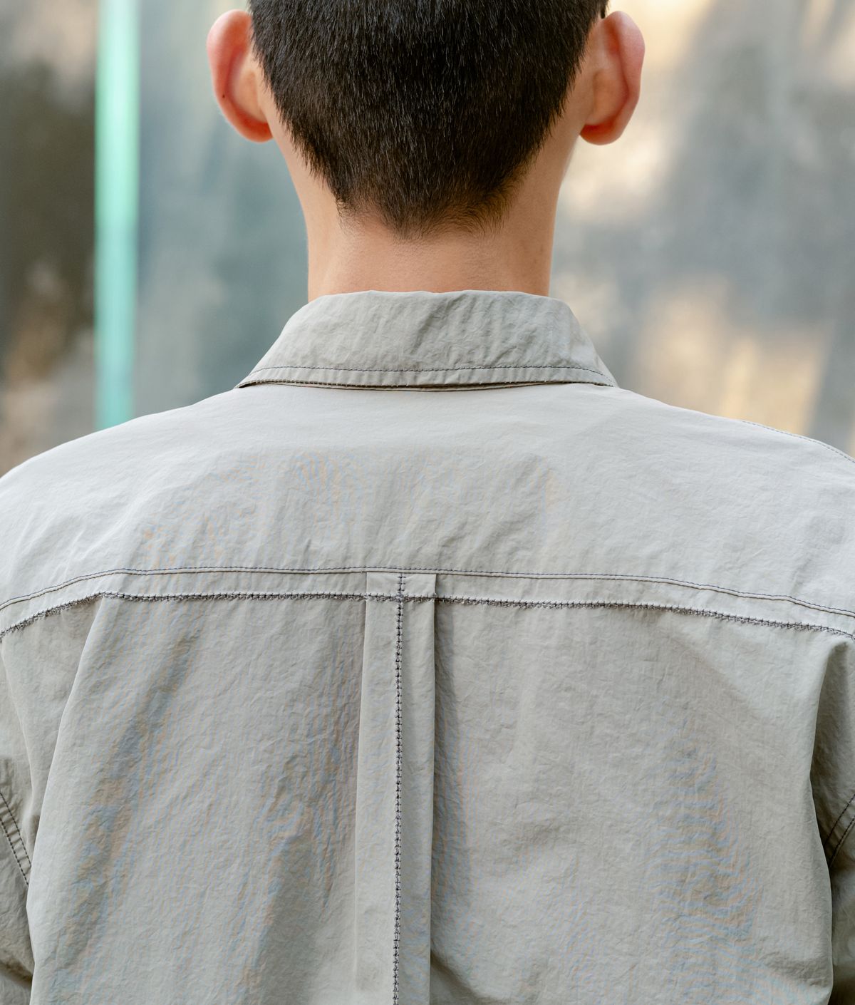 폼리쉬(FORMLICH) NYLON SHIRT / KHAKI