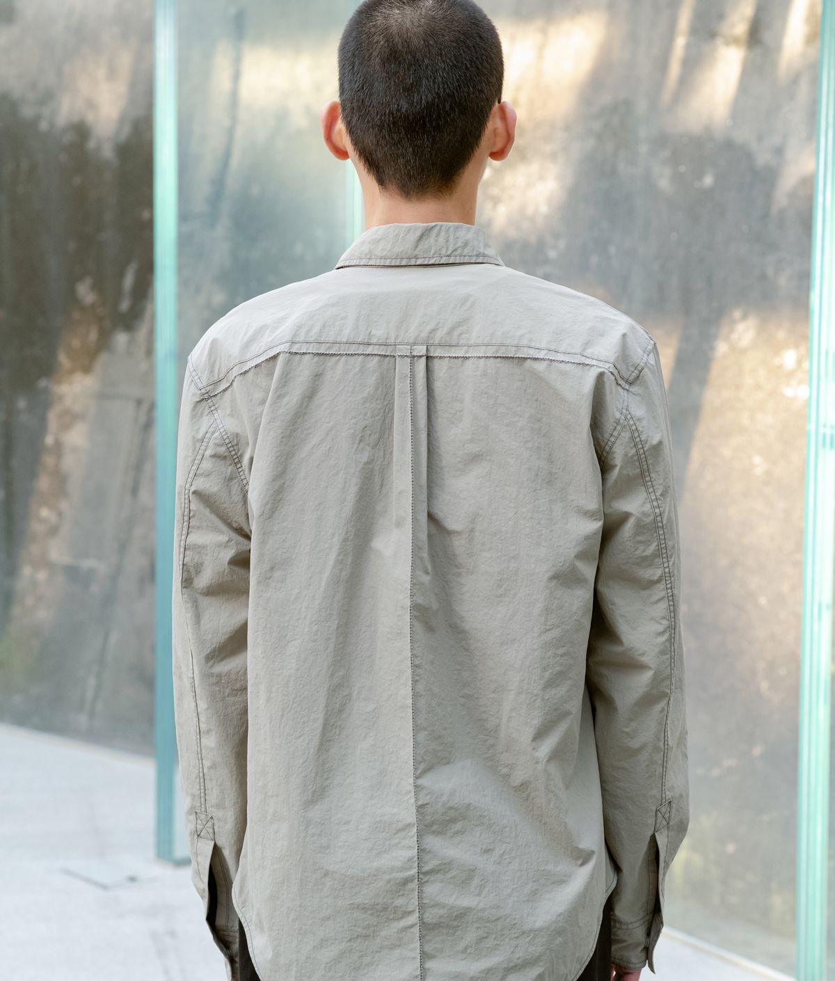 폼리쉬(FORMLICH) NYLON SHIRT / KHAKI