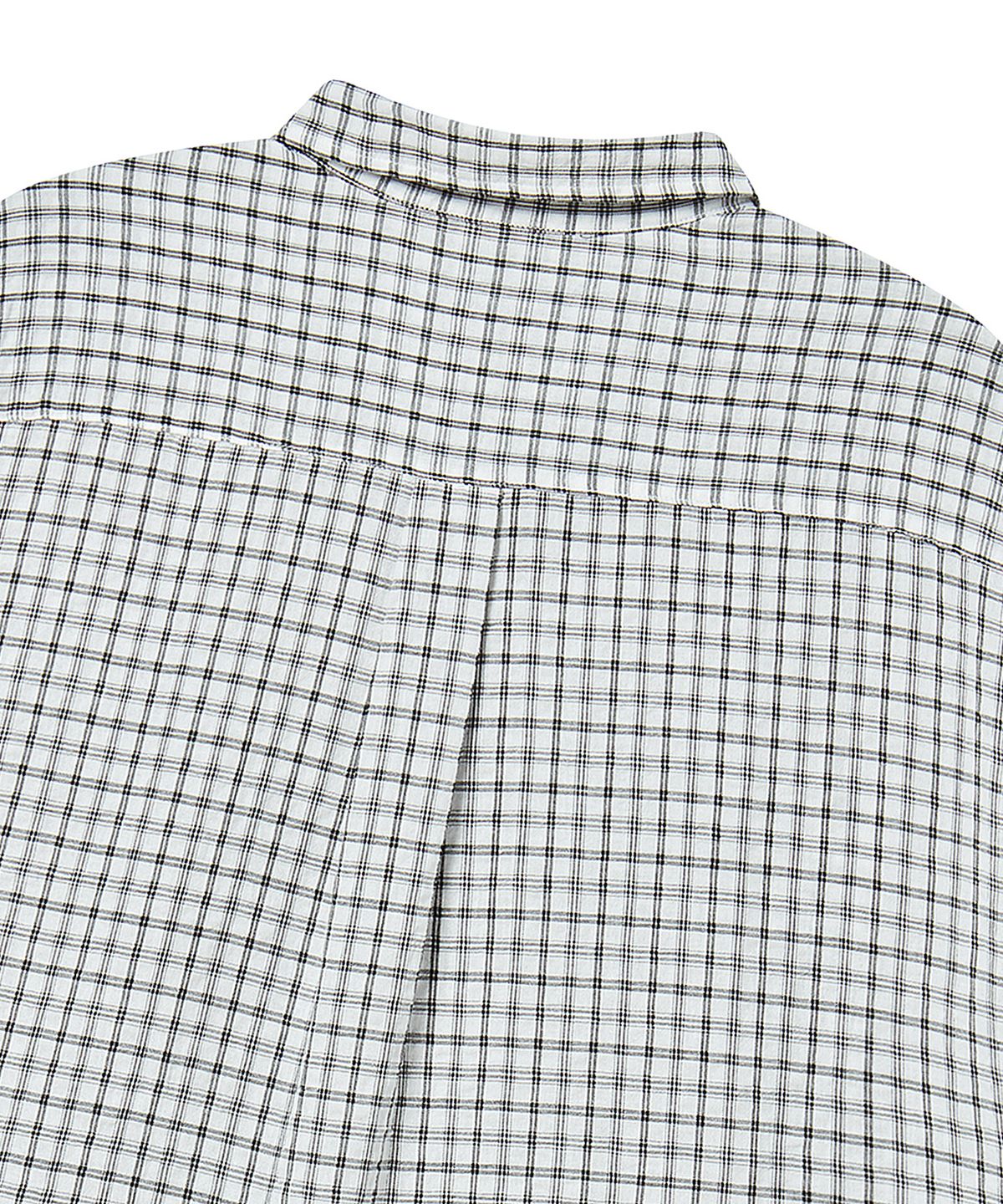 비욘드클로젯(BEYOND CLOSET) [COLLECTION LINE] 소프트 페브릭 마린 반팔 셔츠 화이트
