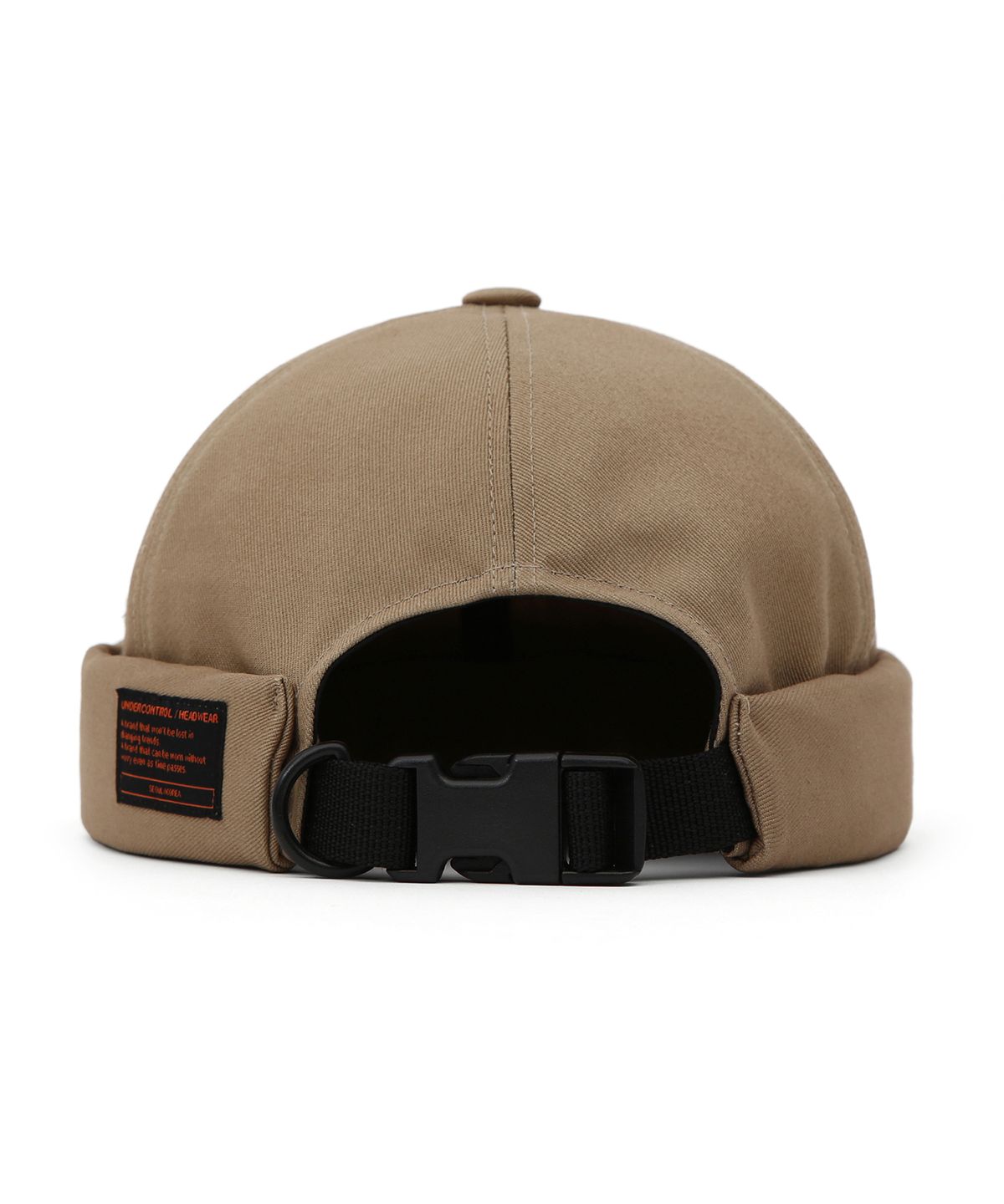 언더컨트롤(UNDERCONTROL) 사계절 코튼 베이직 사이즈 조절 브림리스 와치캡 남녀공용 비니모자 MOLD CAP / TWILL COTTON / COMBAT / DESERT