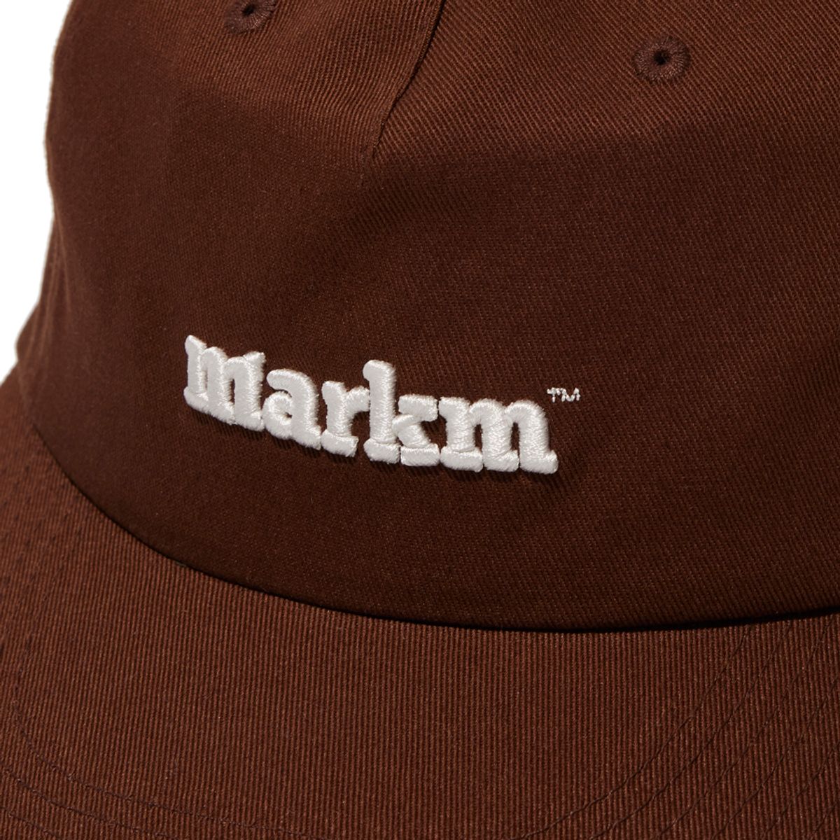 마크엠(MARKM) 마크엠 베이직 로고 캡 브라운 (MHANH0302)