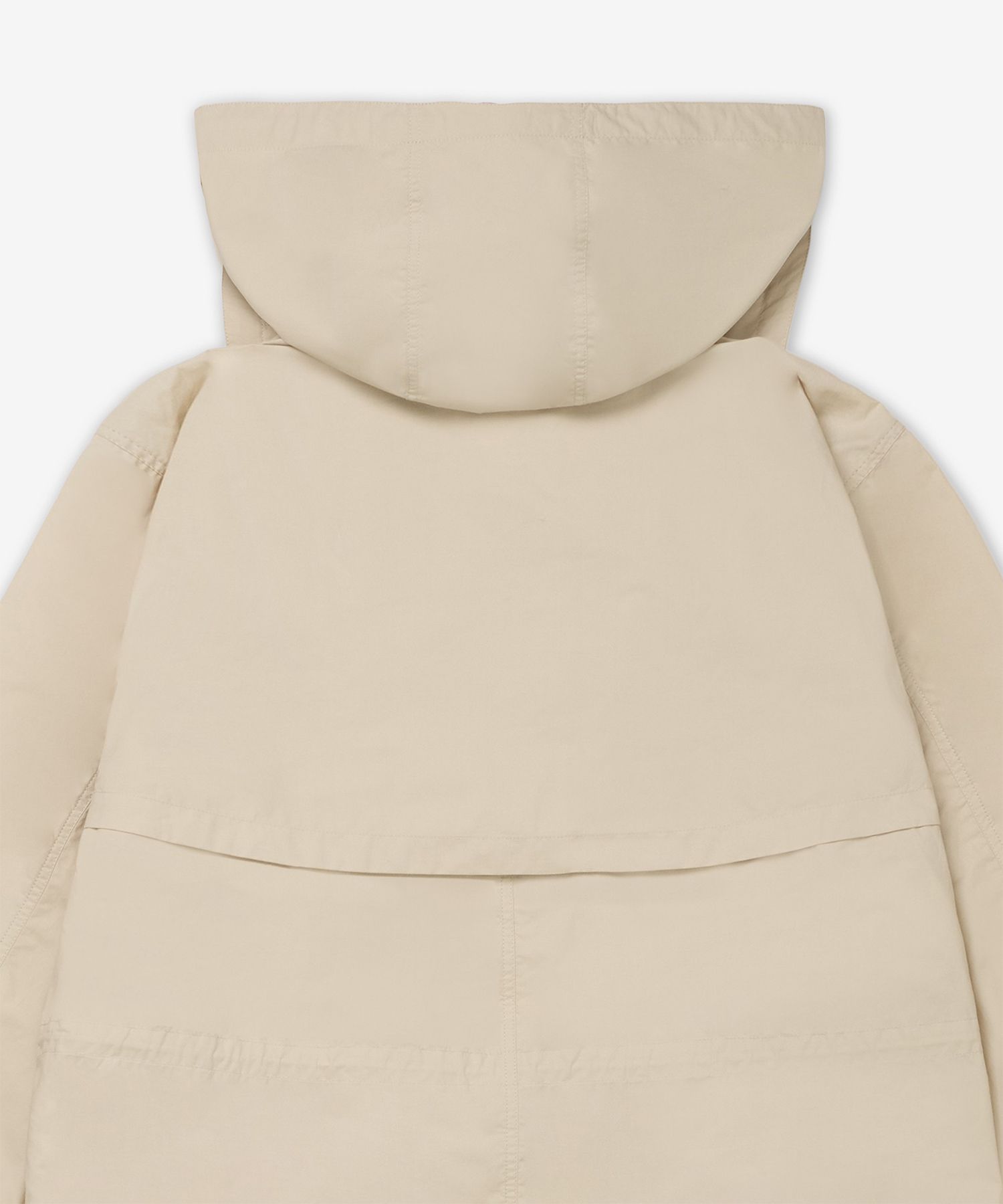 MUSINSA | LEMAIRE Light Hood Trench Coat - Stone Beige