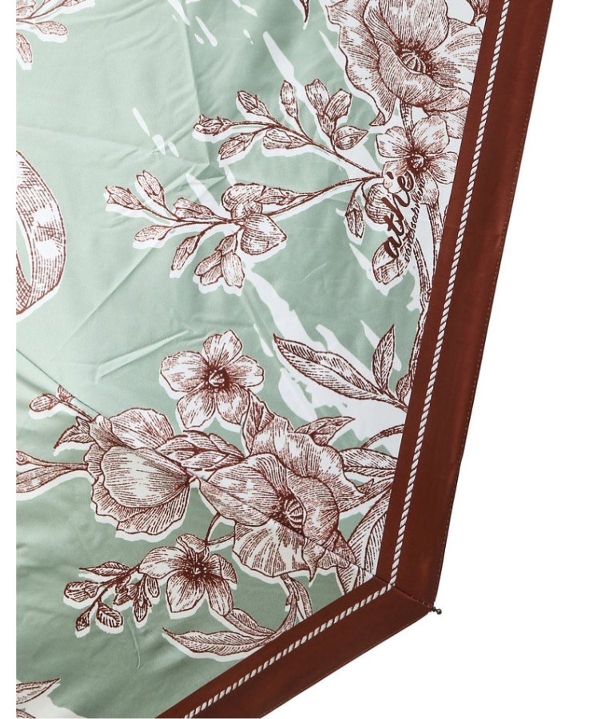 아떼 바네사브루노(ATHE VANESSABRUNO) [TOILE DE JOUY] 그린 트왈 드 주이 3단 암막 우양산 AAUM6E810E2