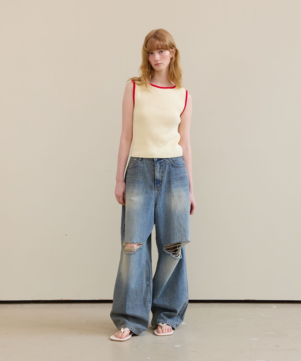 판도라핏(PANDORAFIT) Rescue Light Blue Heart Pants